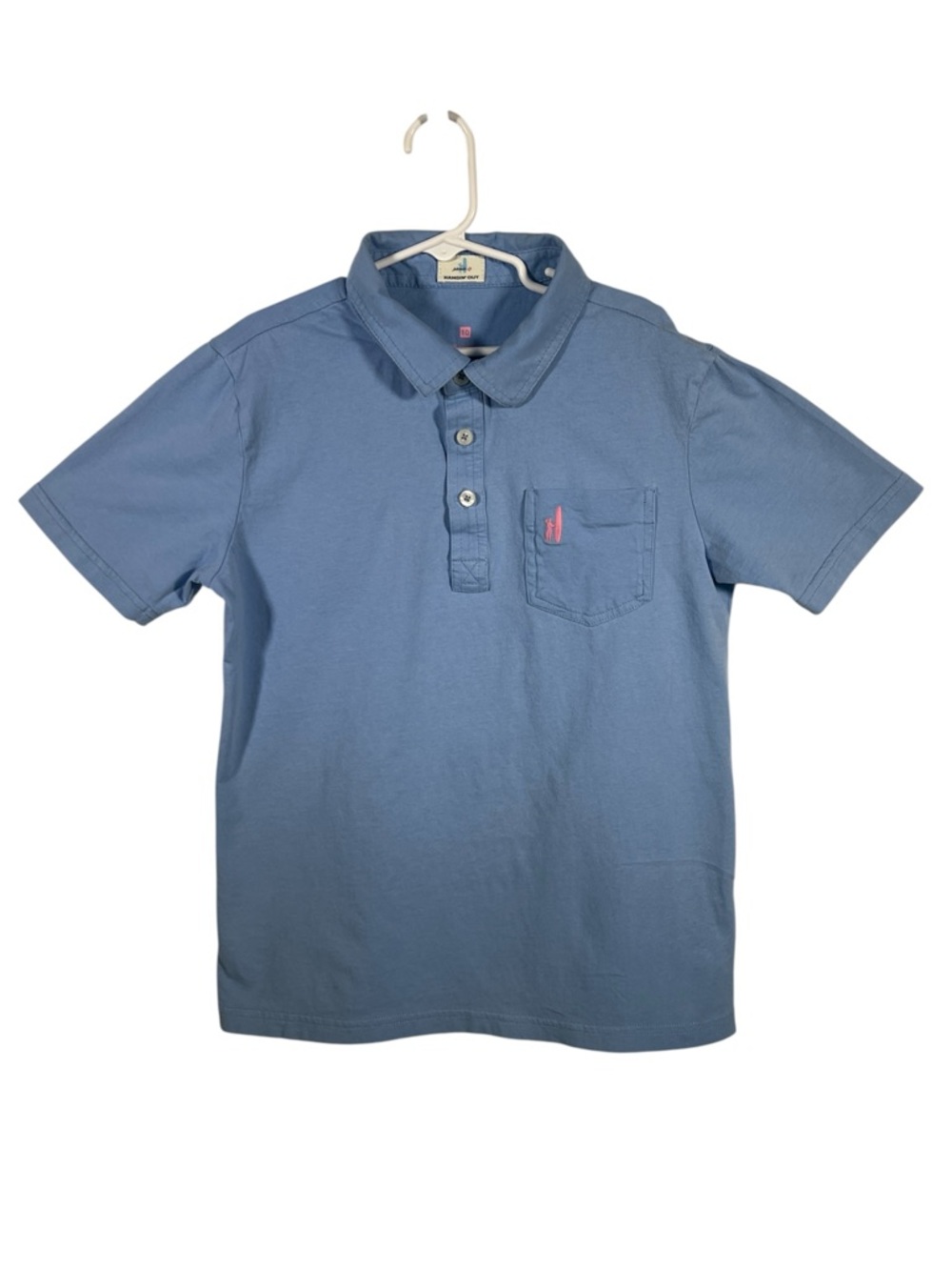 johnnie-O Hangin' Out Polo Boys Size 10 Blue